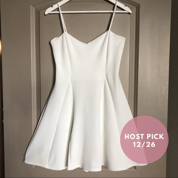 Dresses & Skirts - White Fit and Flare Dress